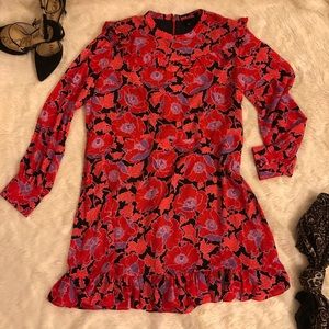 Who What Wear Floral Mini Dress XXL